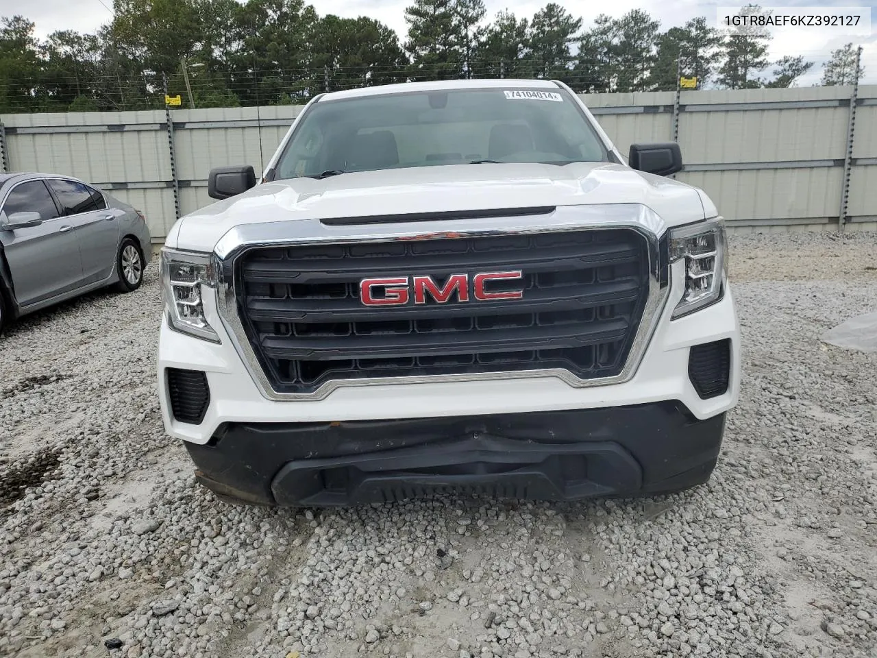 2019 GMC Sierra C1500 VIN: 1GTR8AEF6KZ392127 Lot: 74104014