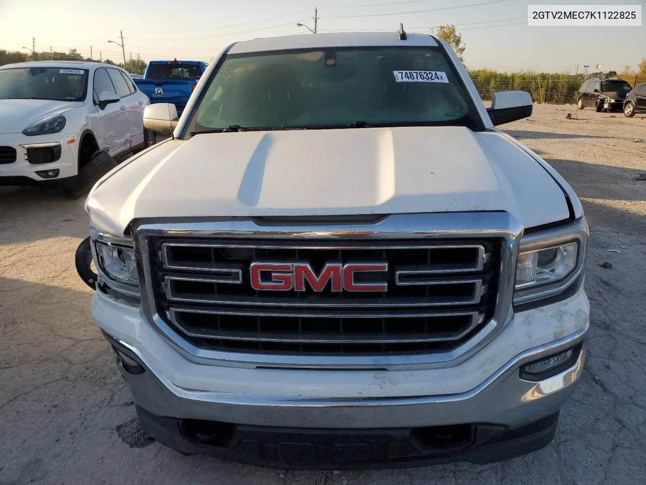 2019 GMC Sierra Limited K1500 Sle VIN: 2GTV2MEC7K1122825 Lot: 74876324