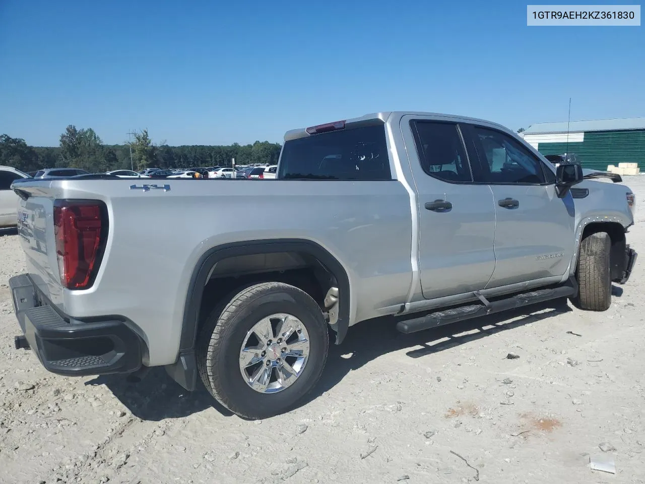 2019 GMC Sierra K1500 VIN: 1GTR9AEH2KZ361830 Lot: 75009964