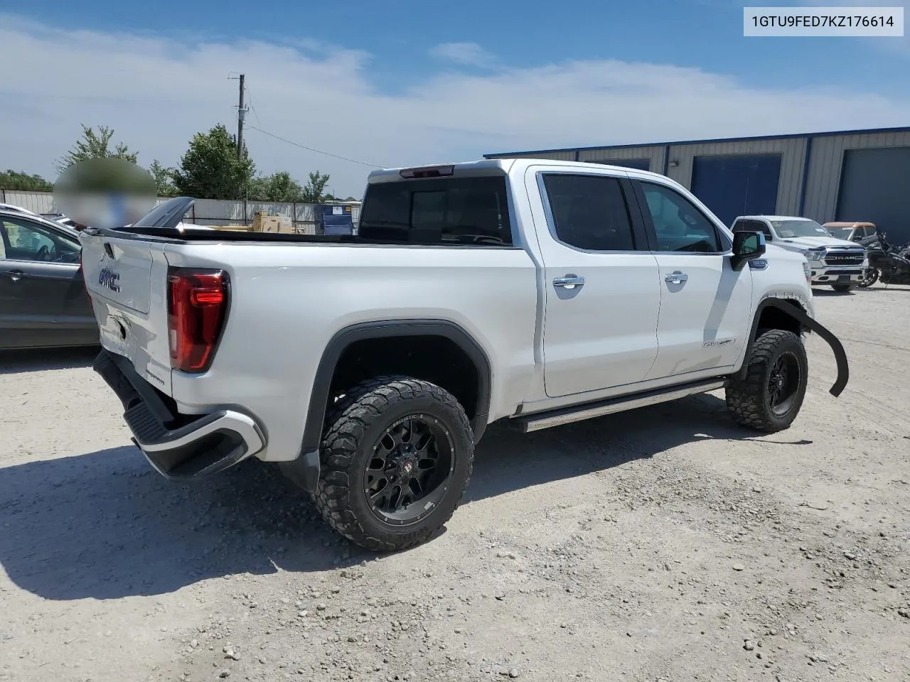 2019 GMC Sierra K1500 Denali VIN: 1GTU9FED7KZ176614 Lot: 75017734