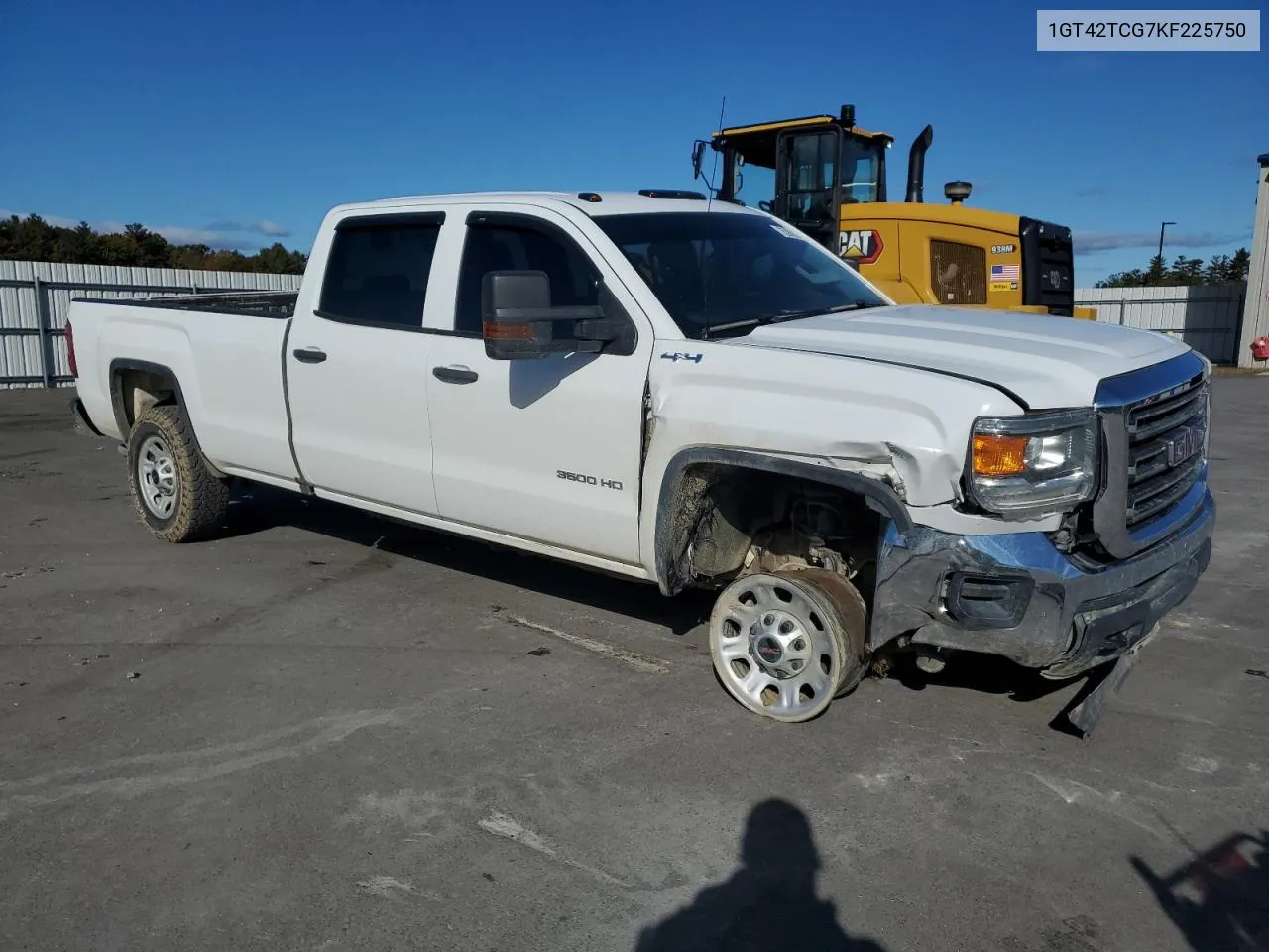 2019 GMC Sierra K3500 VIN: 1GT42TCG7KF225750 Lot: 75339294