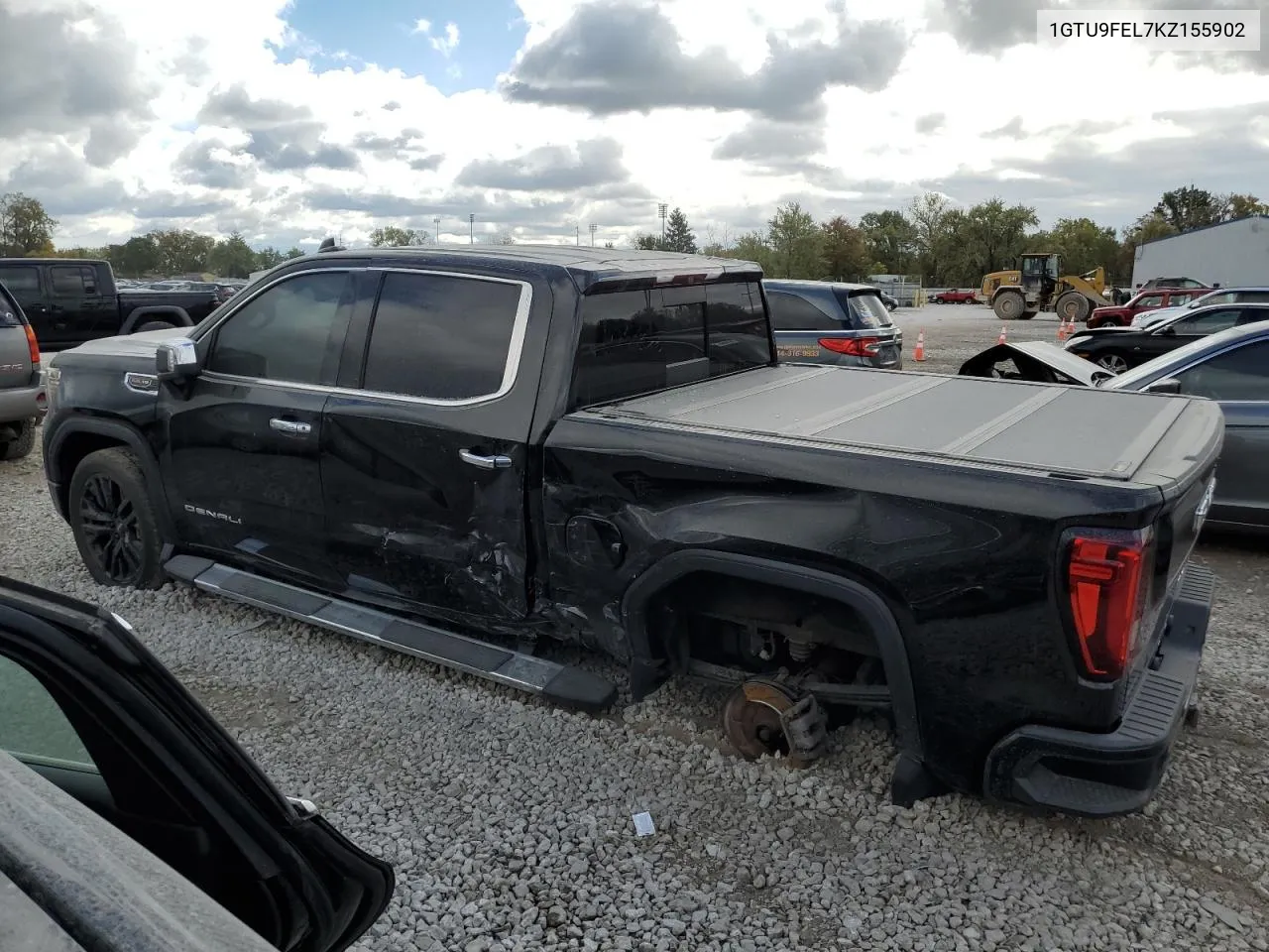 1GTU9FEL7KZ155902 2019 GMC Sierra K1500 Denali