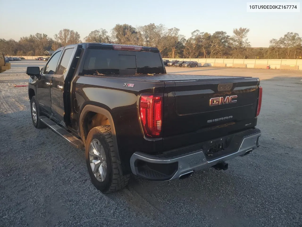 2019 GMC Sierra K1500 Slt VIN: 1GTU9DED0KZ167774 Lot: 75617834