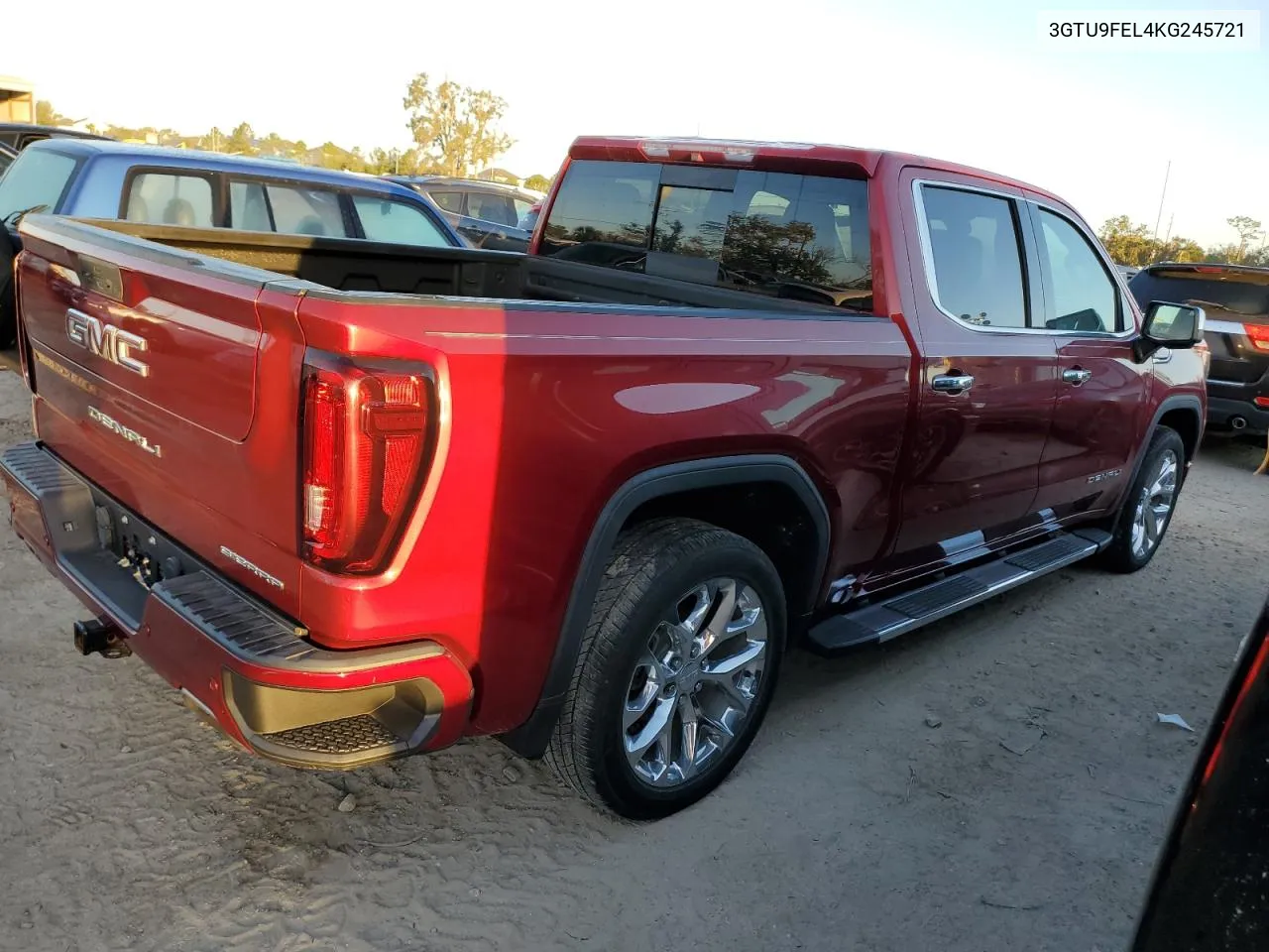 2019 GMC Sierra K1500 Denali VIN: 3GTU9FEL4KG245721 Lot: 75639564