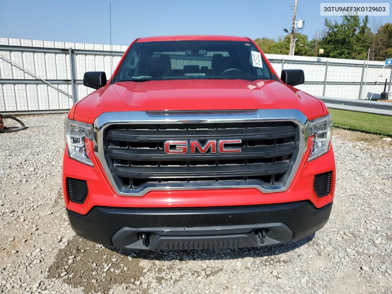 2019 GMC Sierra K1500 VIN: 3GTU9AEF3KG129603 Lot: 75645544