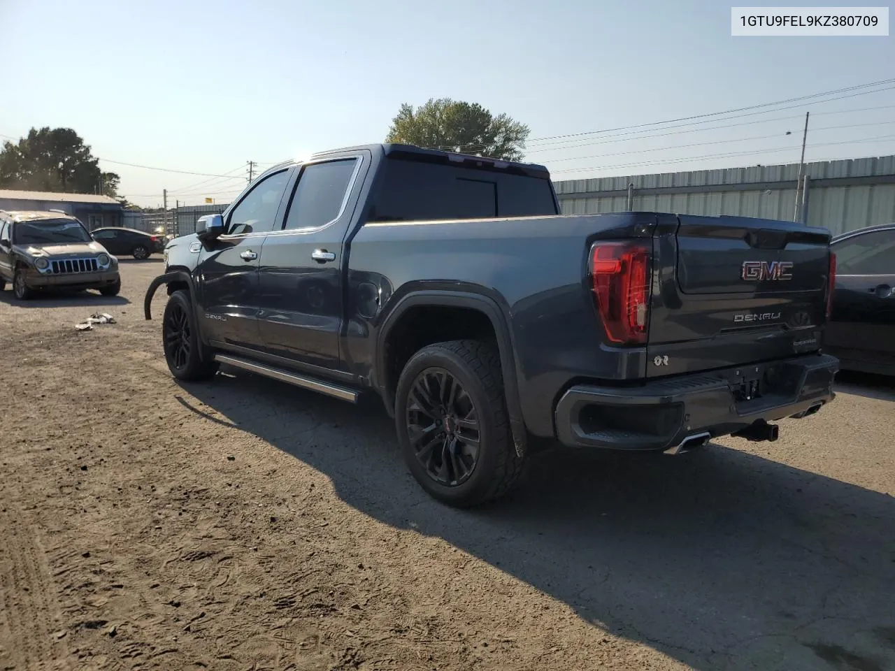 2019 GMC Sierra K1500 Denali VIN: 1GTU9FEL9KZ380709 Lot: 75660284