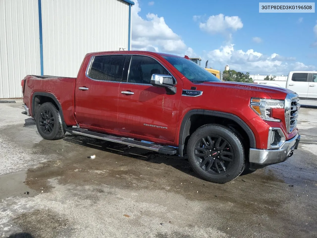 2019 GMC Sierra C1500 Slt VIN: 3GTP8DED3KG196508 Lot: 76086724