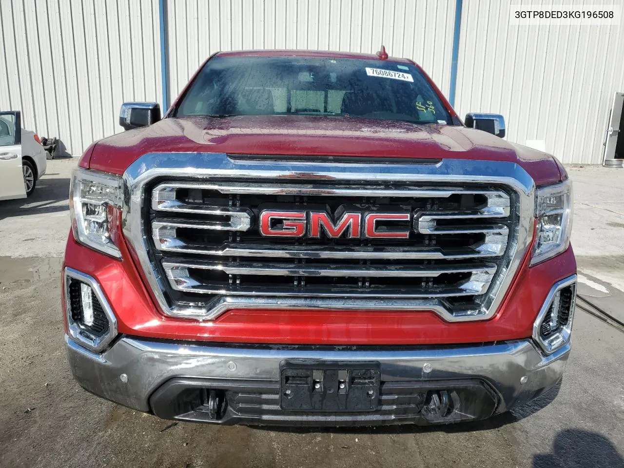 2019 GMC Sierra C1500 Slt VIN: 3GTP8DED3KG196508 Lot: 76086724