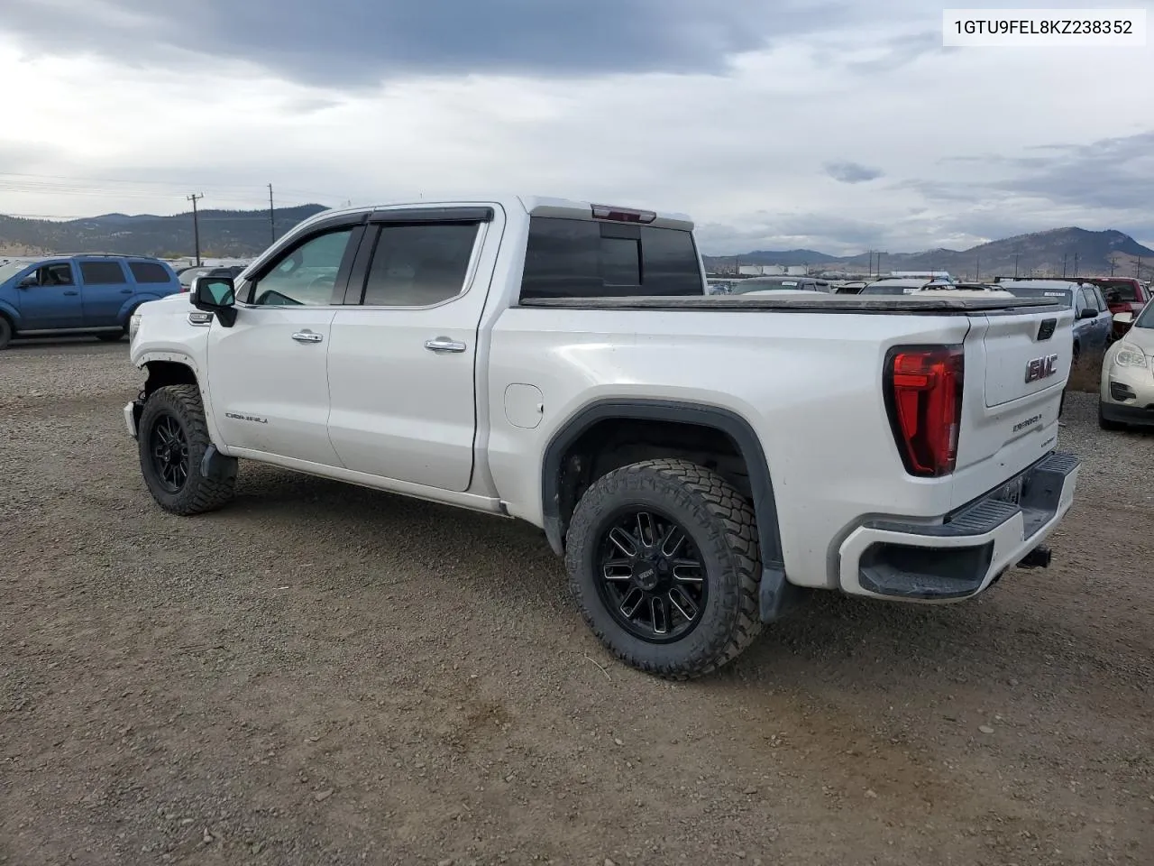 2019 GMC Sierra K1500 Denali VIN: 1GTU9FEL8KZ238352 Lot: 76089094