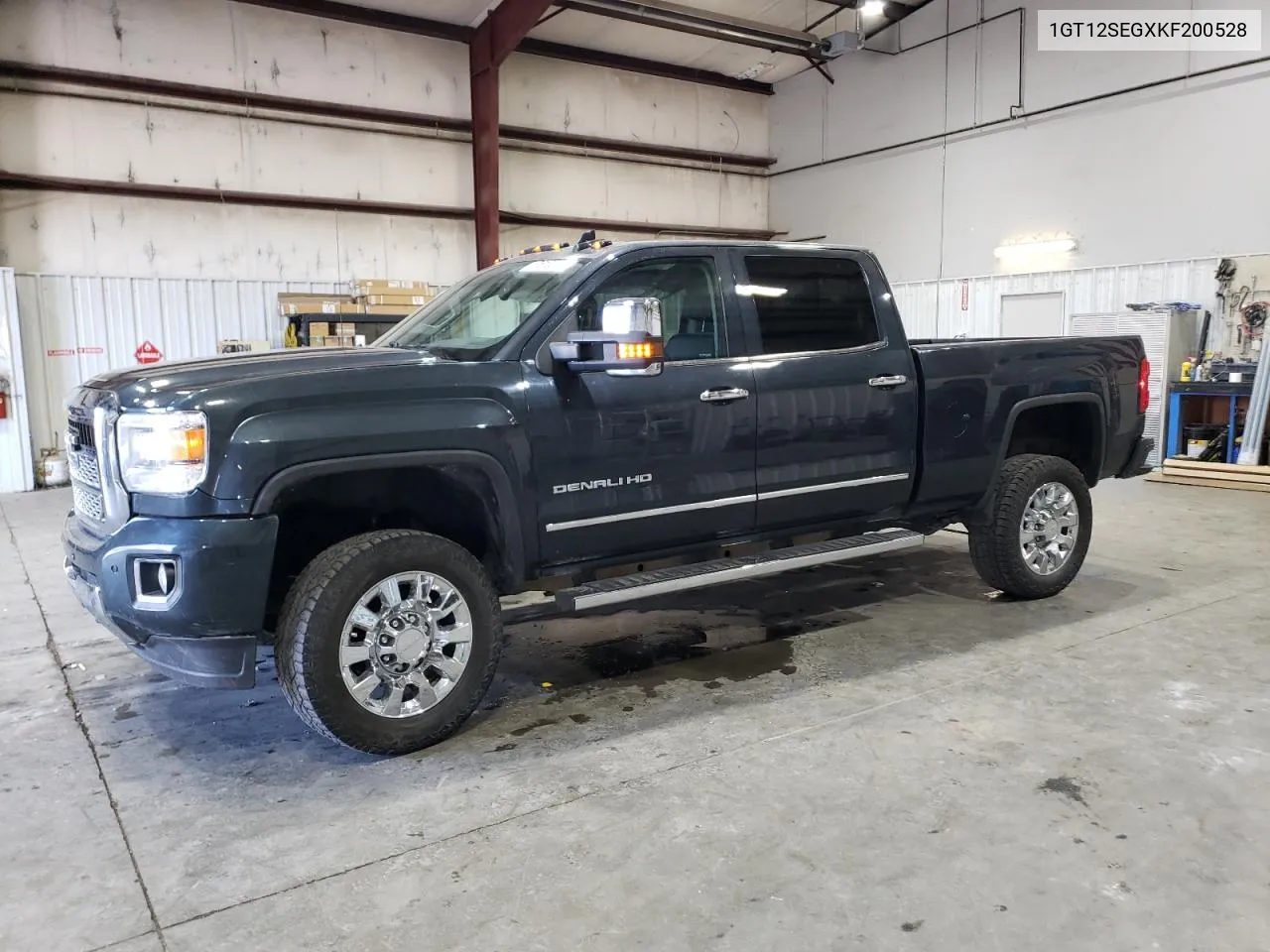 2019 GMC Sierra K2500 Denali VIN: 1GT12SEGXKF200528 Lot: 76136714