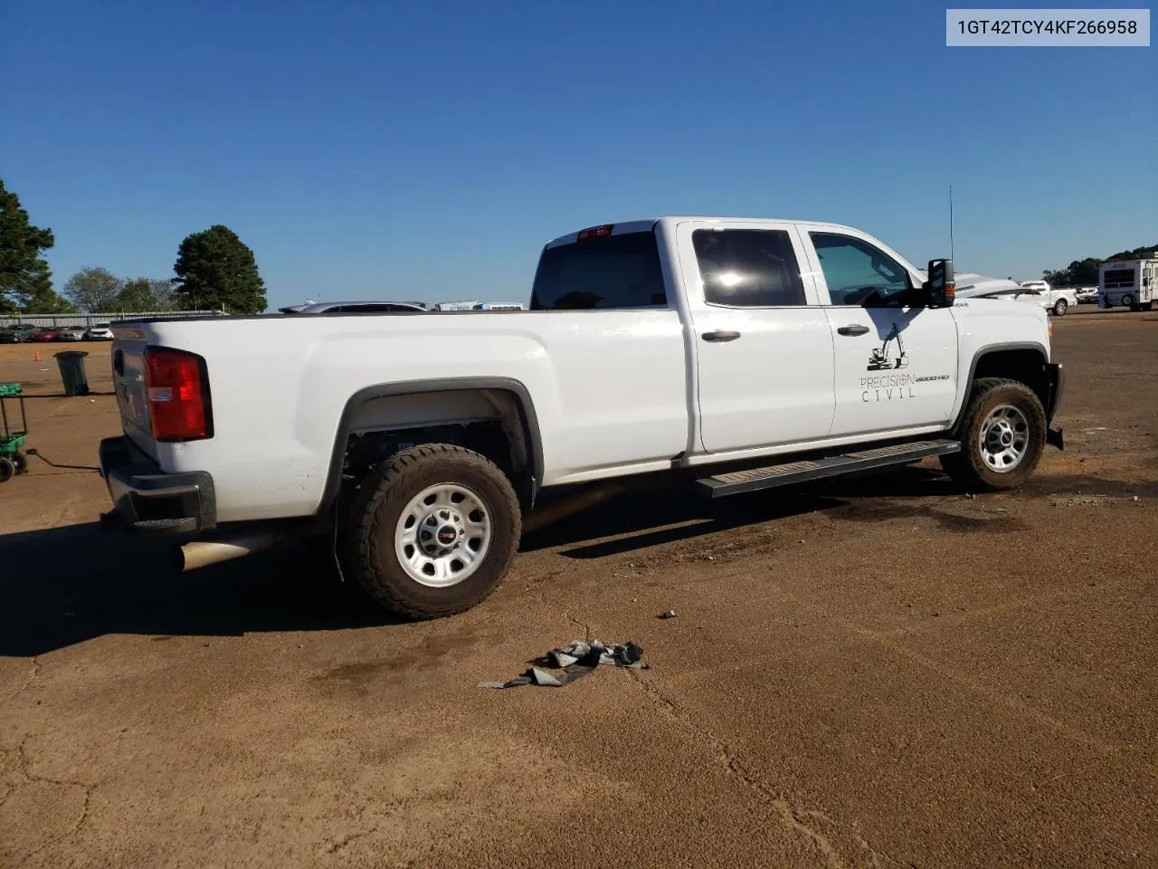 2019 GMC Sierra K3500 VIN: 1GT42TCY4KF266958 Lot: 76258544