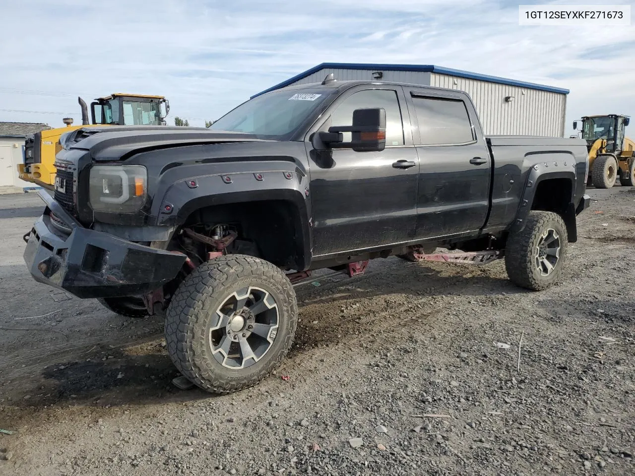 2019 GMC Sierra K2500 Denali VIN: 1GT12SEYXKF271673 Lot: 76373274