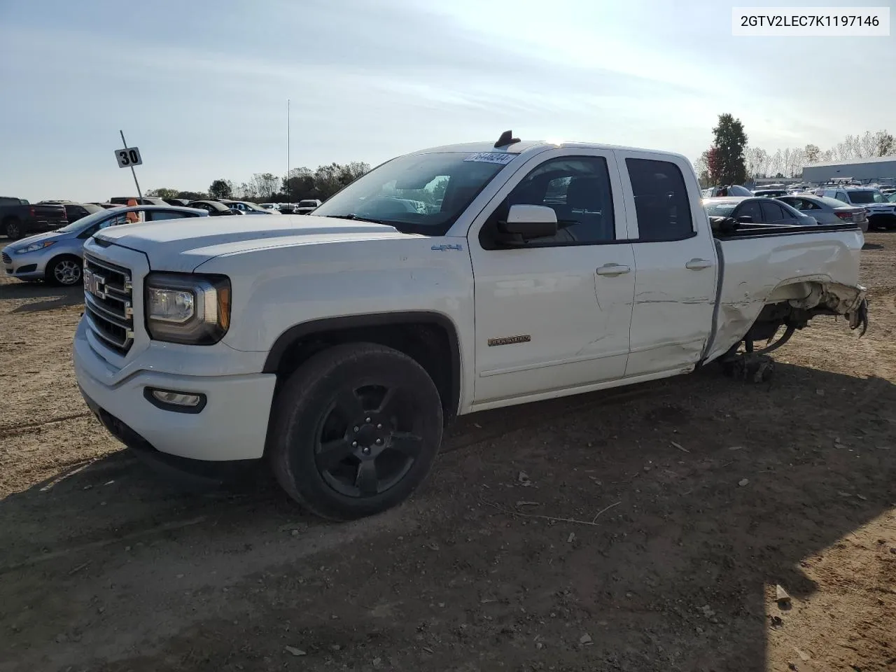 2GTV2LEC7K1197146 2019 GMC Sierra Limited K1500