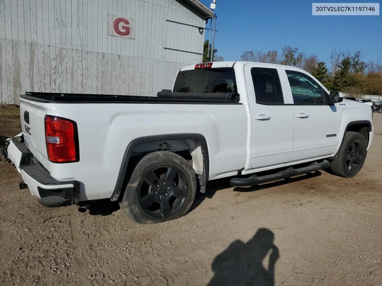 2GTV2LEC7K1197146 2019 GMC Sierra Limited K1500