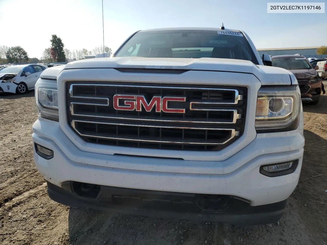 2019 GMC Sierra Limited K1500 VIN: 2GTV2LEC7K1197146 Lot: 76446244