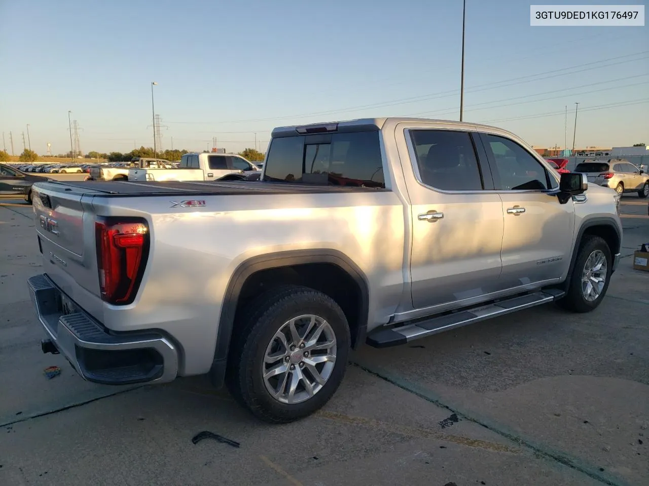 2019 GMC Sierra K1500 Slt VIN: 3GTU9DED1KG176497 Lot: 76542624