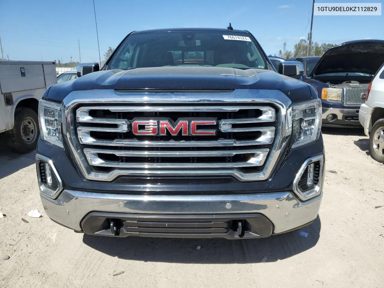 2019 GMC Sierra K1500 Slt VIN: 1GTU9DEL0KZ112829 Lot: 76674524