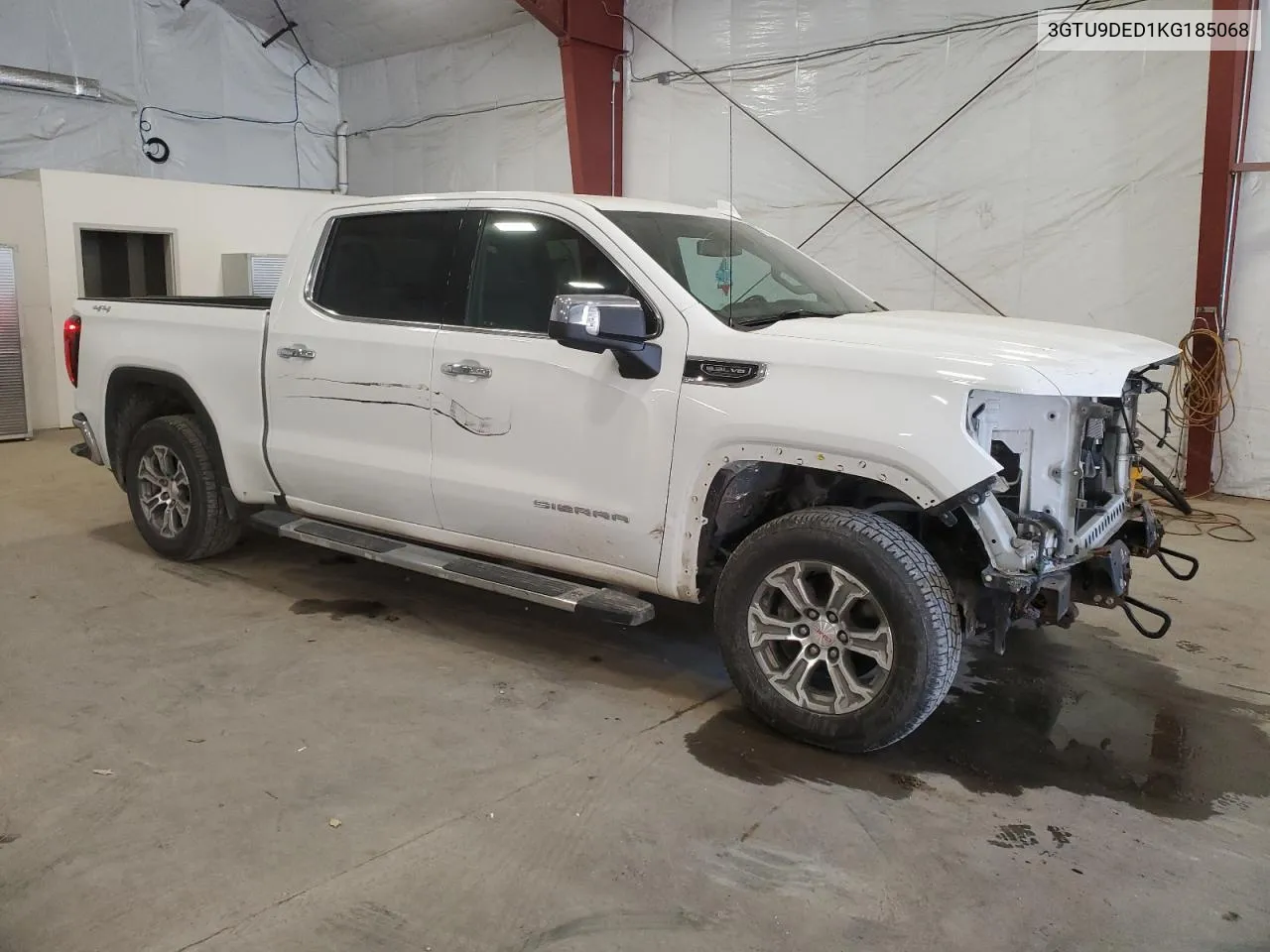 2019 GMC Sierra K1500 Slt VIN: 3GTU9DED1KG185068 Lot: 76681494