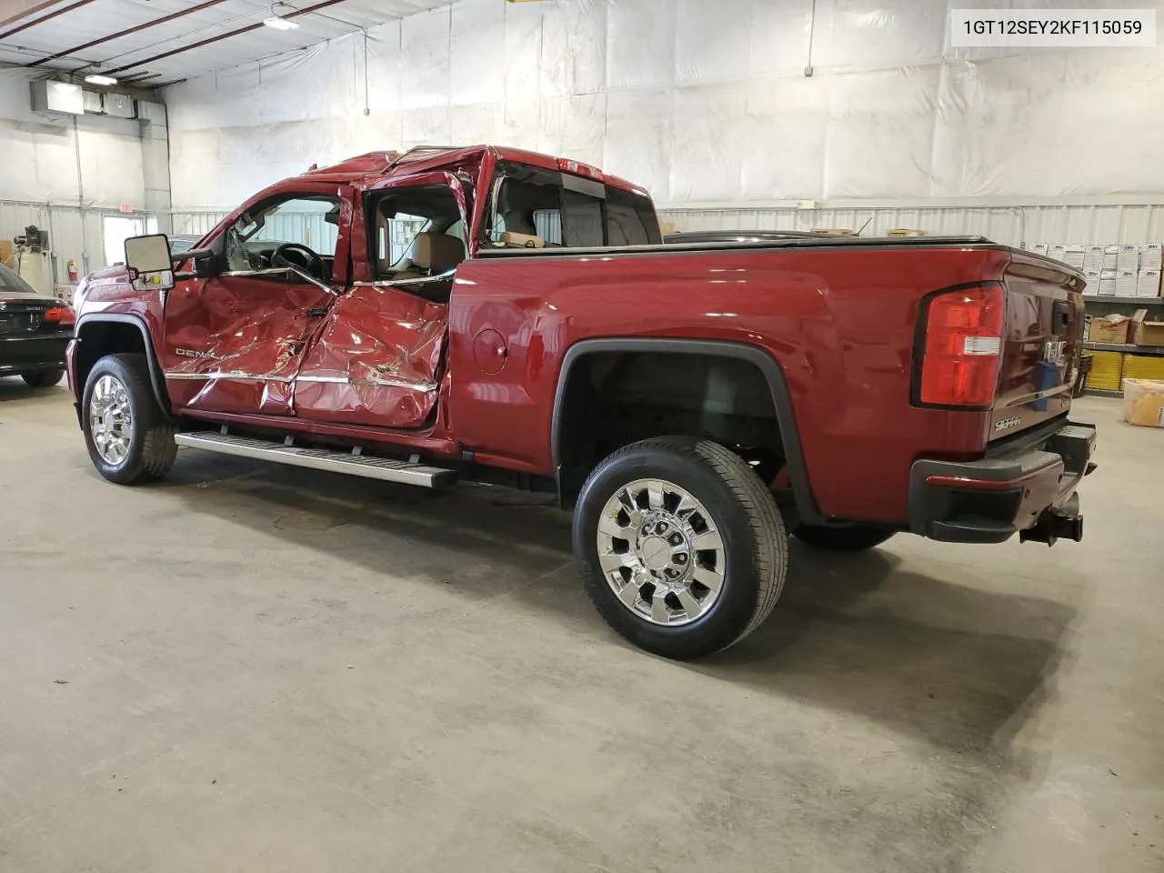 2019 GMC Sierra K2500 Denali VIN: 1GT12SEY2KF115059 Lot: 77087984