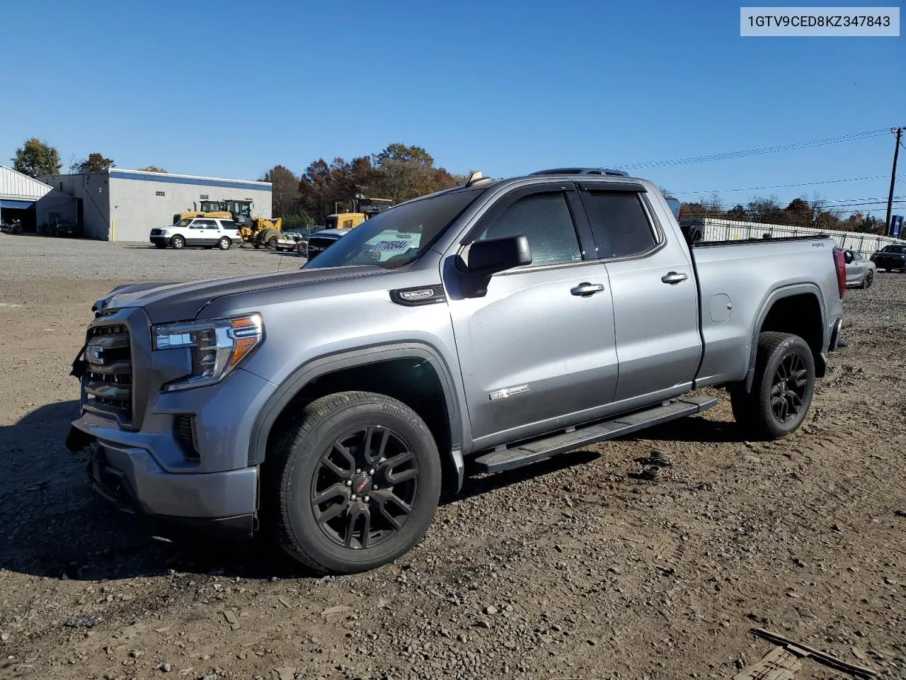 2019 GMC Sierra K1500 Elevation VIN: 1GTV9CED8KZ347843 Lot: 77185844