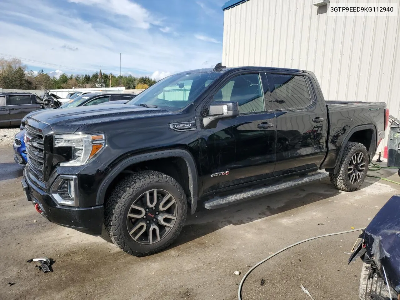 2019 GMC Sierra K1500 At4 VIN: 3GTP9EED9KG112940 Lot: 77693134