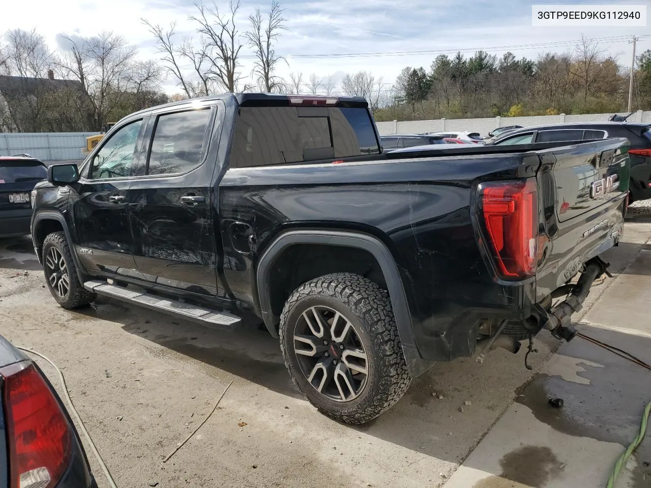 2019 GMC Sierra K1500 At4 VIN: 3GTP9EED9KG112940 Lot: 77693134