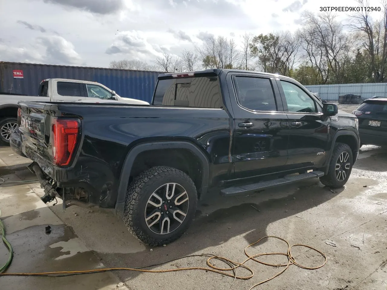 2019 GMC Sierra K1500 At4 VIN: 3GTP9EED9KG112940 Lot: 77693134