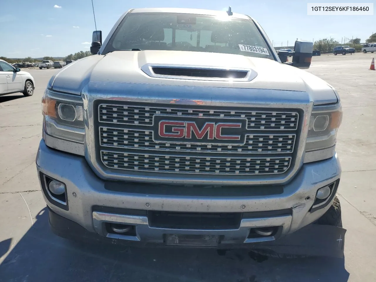 2019 GMC Sierra K2500 Denali VIN: 1GT12SEY6KF186460 Lot: 77803194