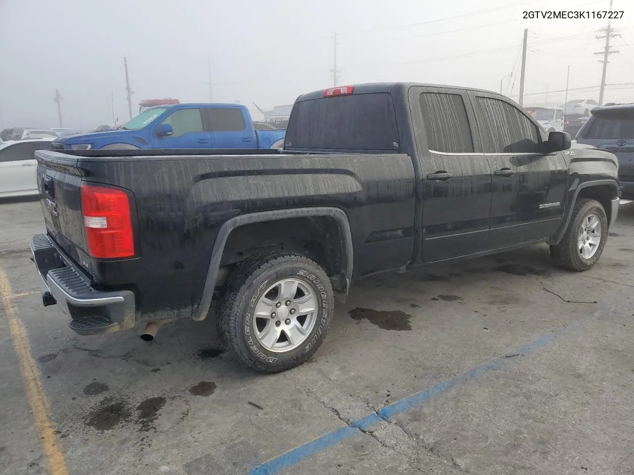 2019 GMC Sierra Limited K1500 Sle VIN: 2GTV2MEC3K1167227 Lot: 78046274