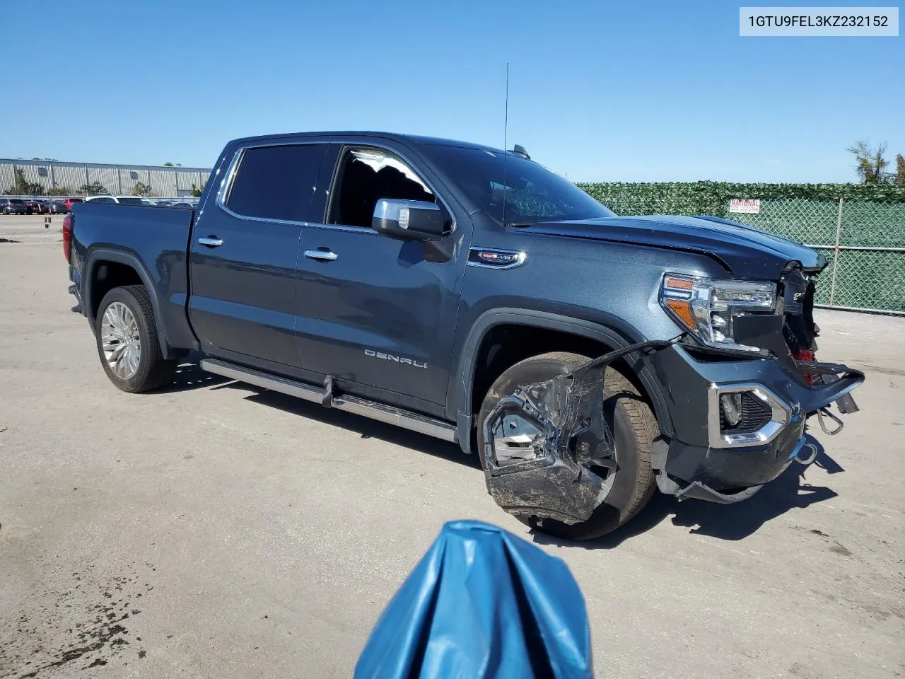 2019 GMC Sierra K1500 Denali VIN: 1GTU9FEL3KZ232152 Lot: 78323113