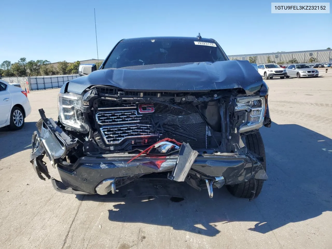 1GTU9FEL3KZ232152 2019 GMC Sierra K1500 Denali