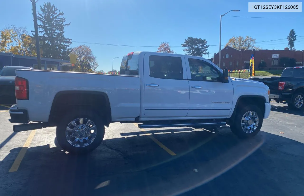 2019 GMC Sierra K25 VIN: 1GT12SEY3KF126085 Lot: 80066324