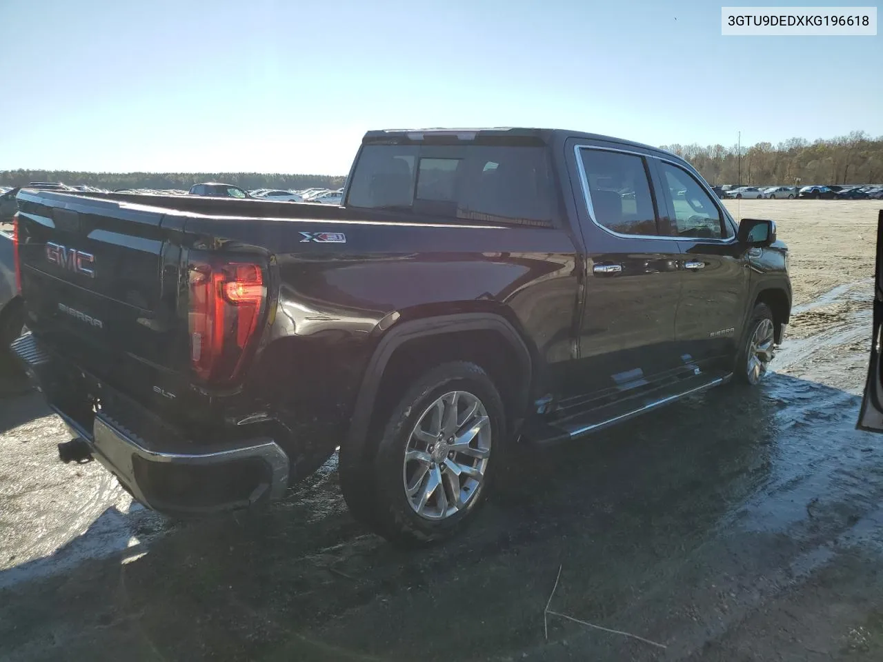 2019 GMC Sierra K1500 Slt VIN: 3GTU9DEDXKG196618 Lot: 80463204