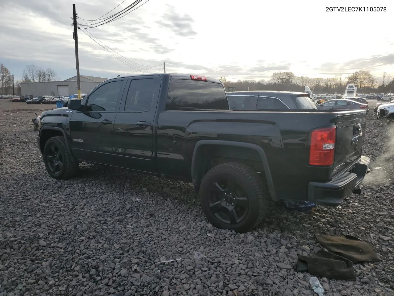 2019 GMC Sierra Limited K1500 VIN: 2GTV2LEC7K1105078 Lot: 80968184