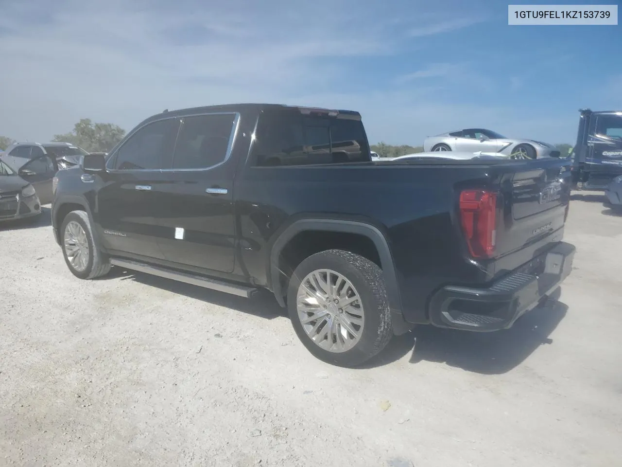 2019 GMC Sierra K1500 Denali VIN: 1GTU9FEL1KZ153739 Lot: 81193814