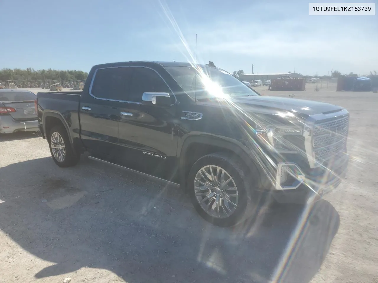 2019 GMC Sierra K1500 Denali VIN: 1GTU9FEL1KZ153739 Lot: 81193814