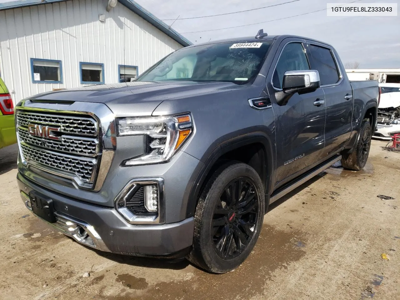 2020 GMC Sierra K1500 Denali VIN: 1GTU9FEL8LZ333043 Lot: 38944424