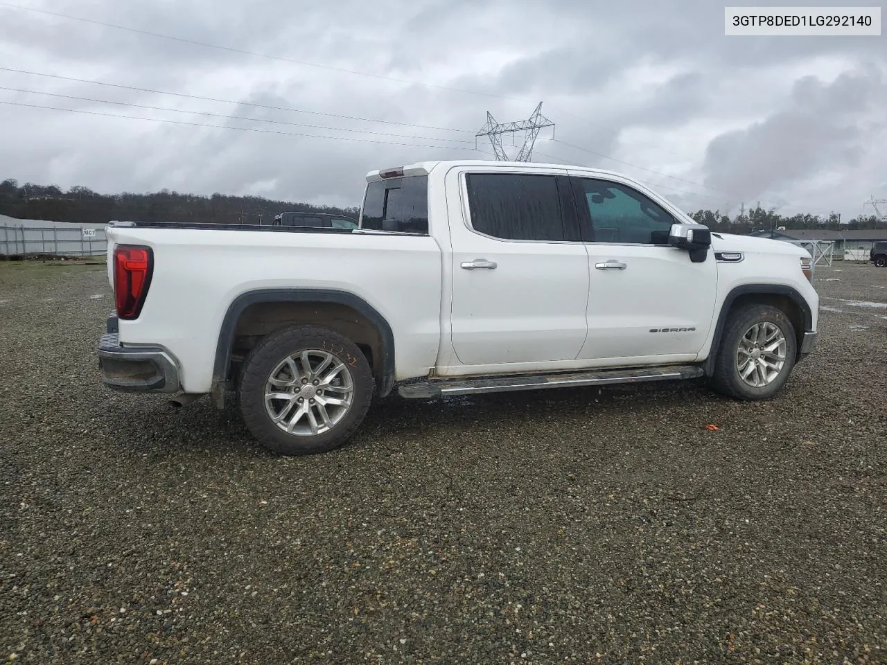 2020 GMC Sierra C1500 Slt VIN: 3GTP8DED1LG292140 Lot: 43412884