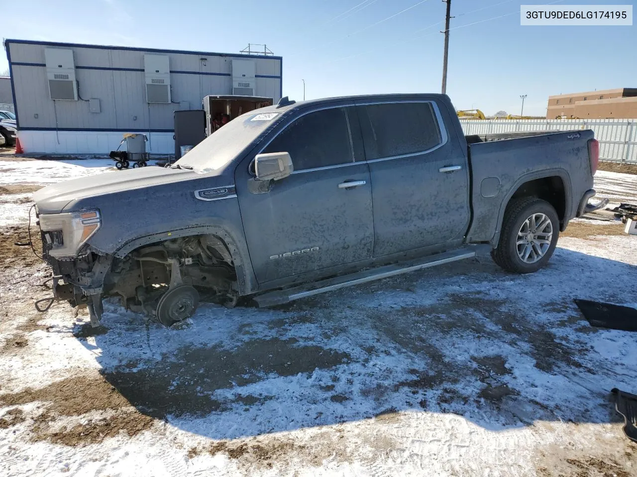 2020 GMC Sierra K1500 Slt VIN: 3GTU9DED6LG174195 Lot: 45025954