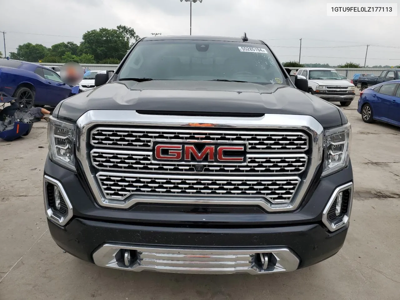 2020 GMC Sierra K1500 Denali VIN: 1GTU9FEL0LZ177113 Lot: 55285194