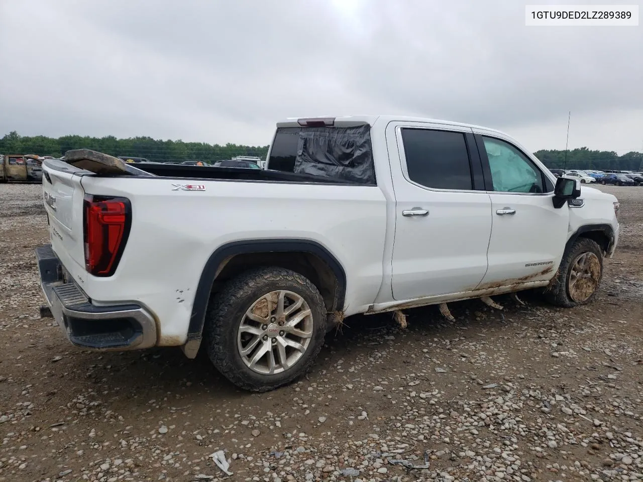 2020 GMC Sierra K1500 Slt VIN: 1GTU9DED2LZ289389 Lot: 55639024