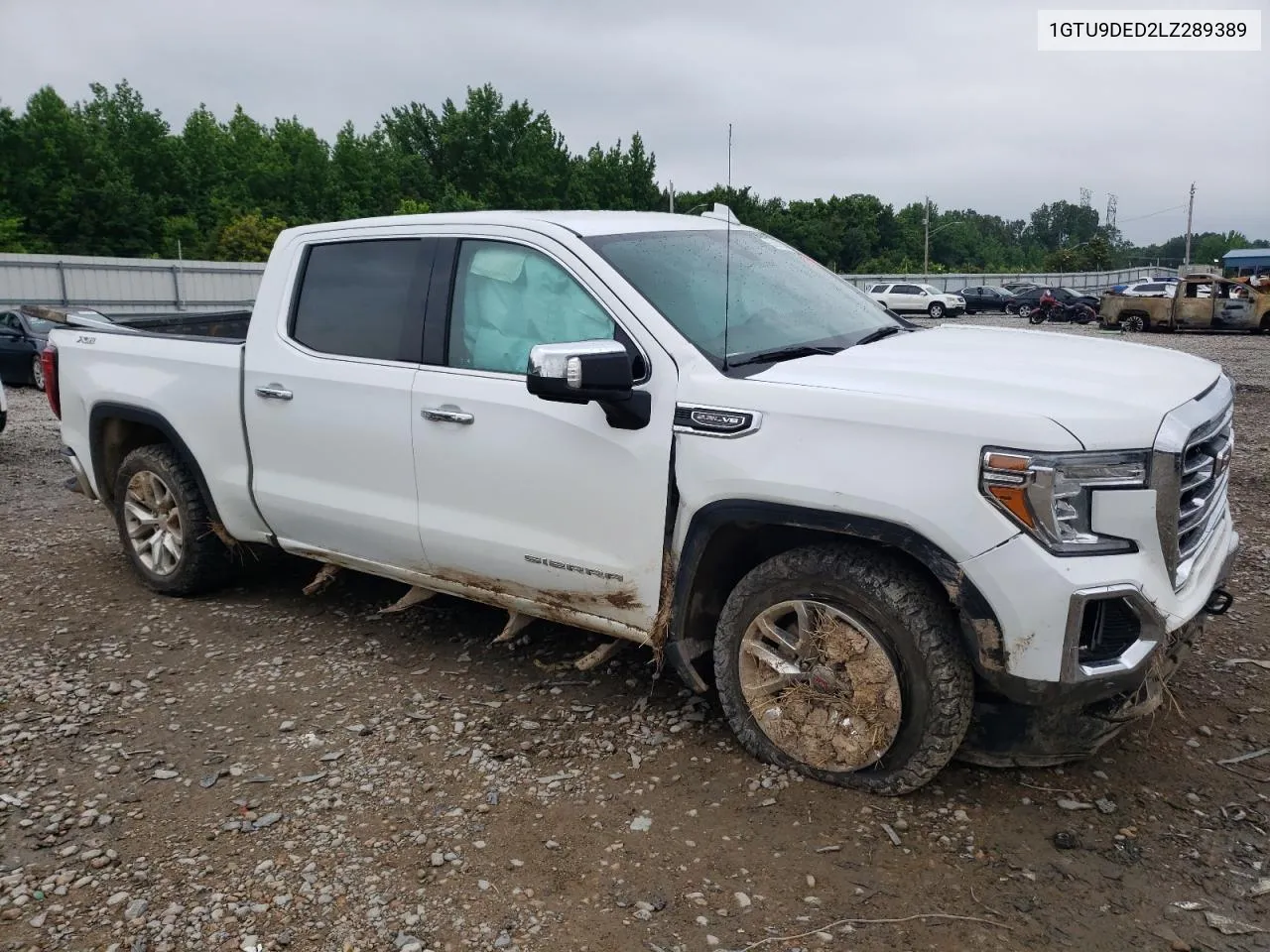 2020 GMC Sierra K1500 Slt VIN: 1GTU9DED2LZ289389 Lot: 55639024