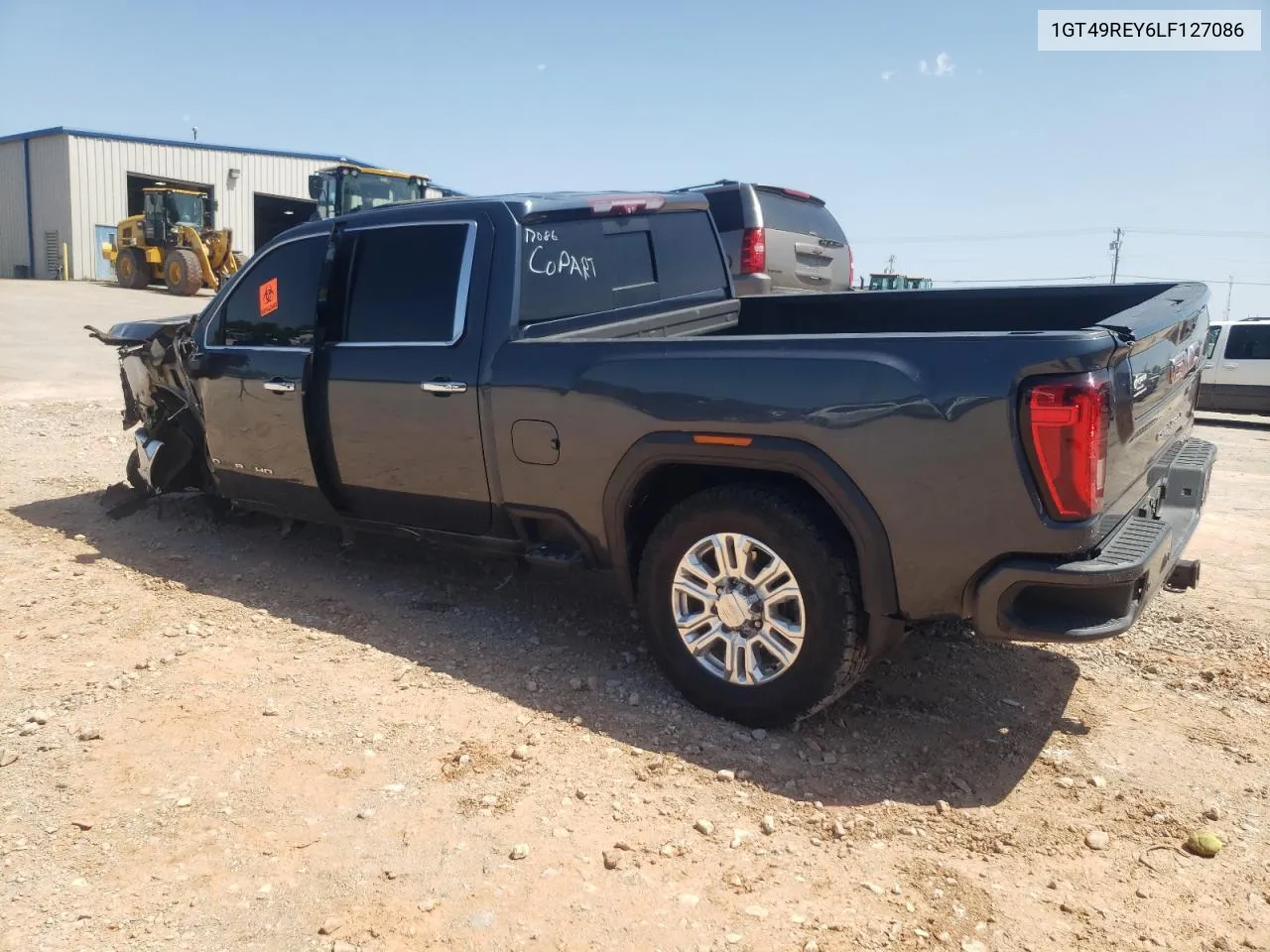 2020 GMC Sierra K2500 Denali VIN: 1GT49REY6LF127086 Lot: 55886854