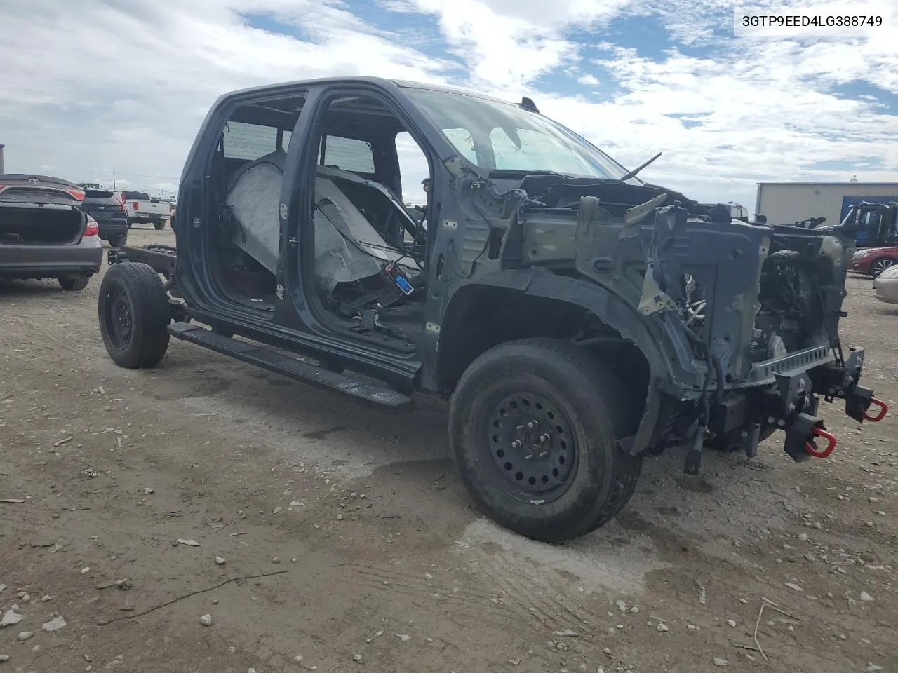 3GTP9EED4LG388749 2020 GMC Sierra K1500 At4