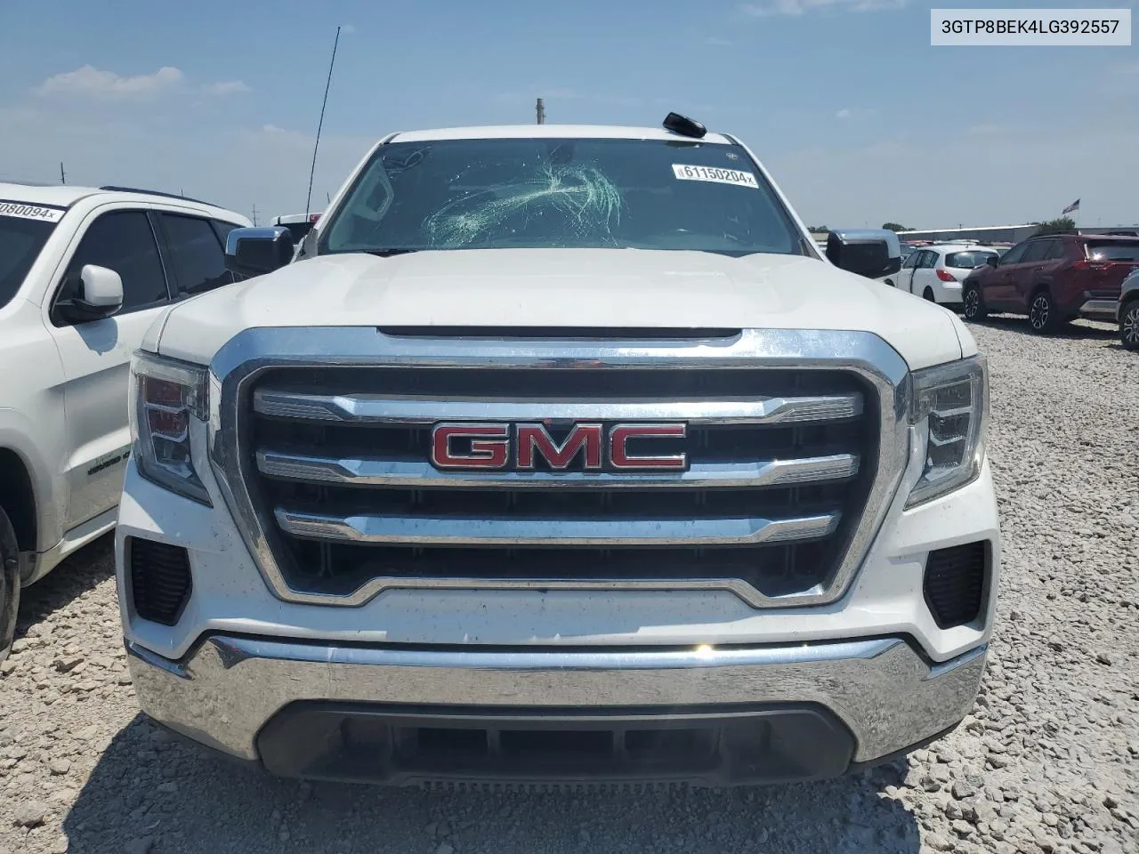 2020 GMC Sierra C1500 Sle VIN: 3GTP8BEK4LG392557 Lot: 61150204