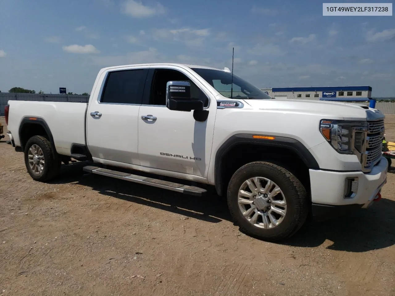 2020 GMC Sierra K3500 Denali VIN: 1GT49WEY2LF317238 Lot: 61554414