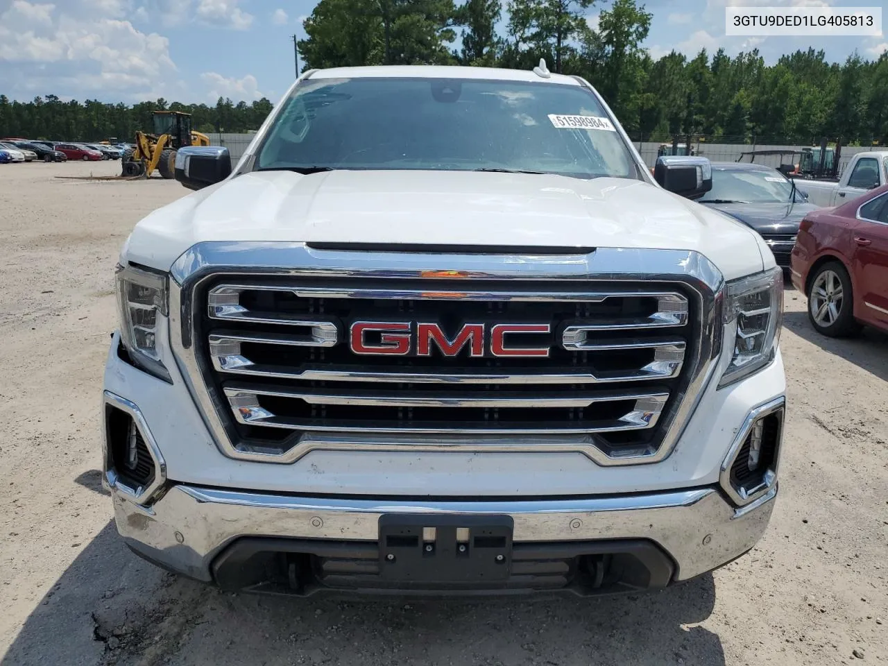 2020 GMC Sierra K1500 Slt VIN: 3GTU9DED1LG405813 Lot: 61598984