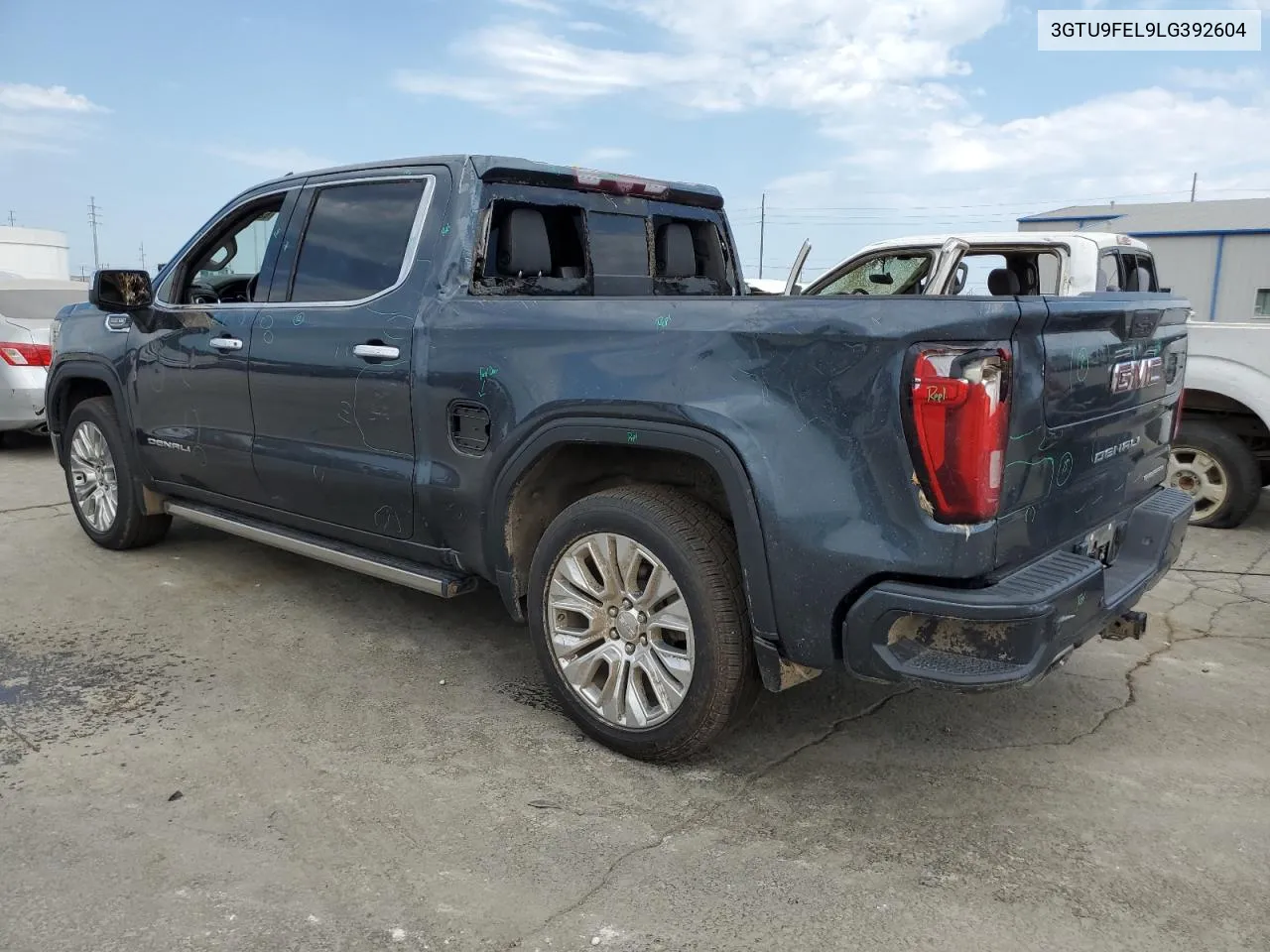 2020 GMC Sierra K1500 Denali VIN: 3GTU9FEL9LG392604 Lot: 62535564