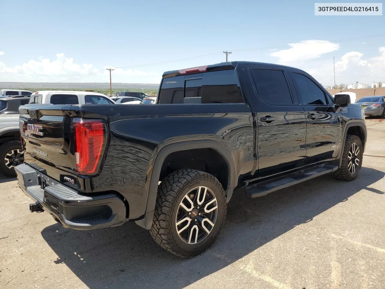 2020 GMC Sierra K1500 At4 VIN: 3GTP9EED4LG216415 Lot: 62740134