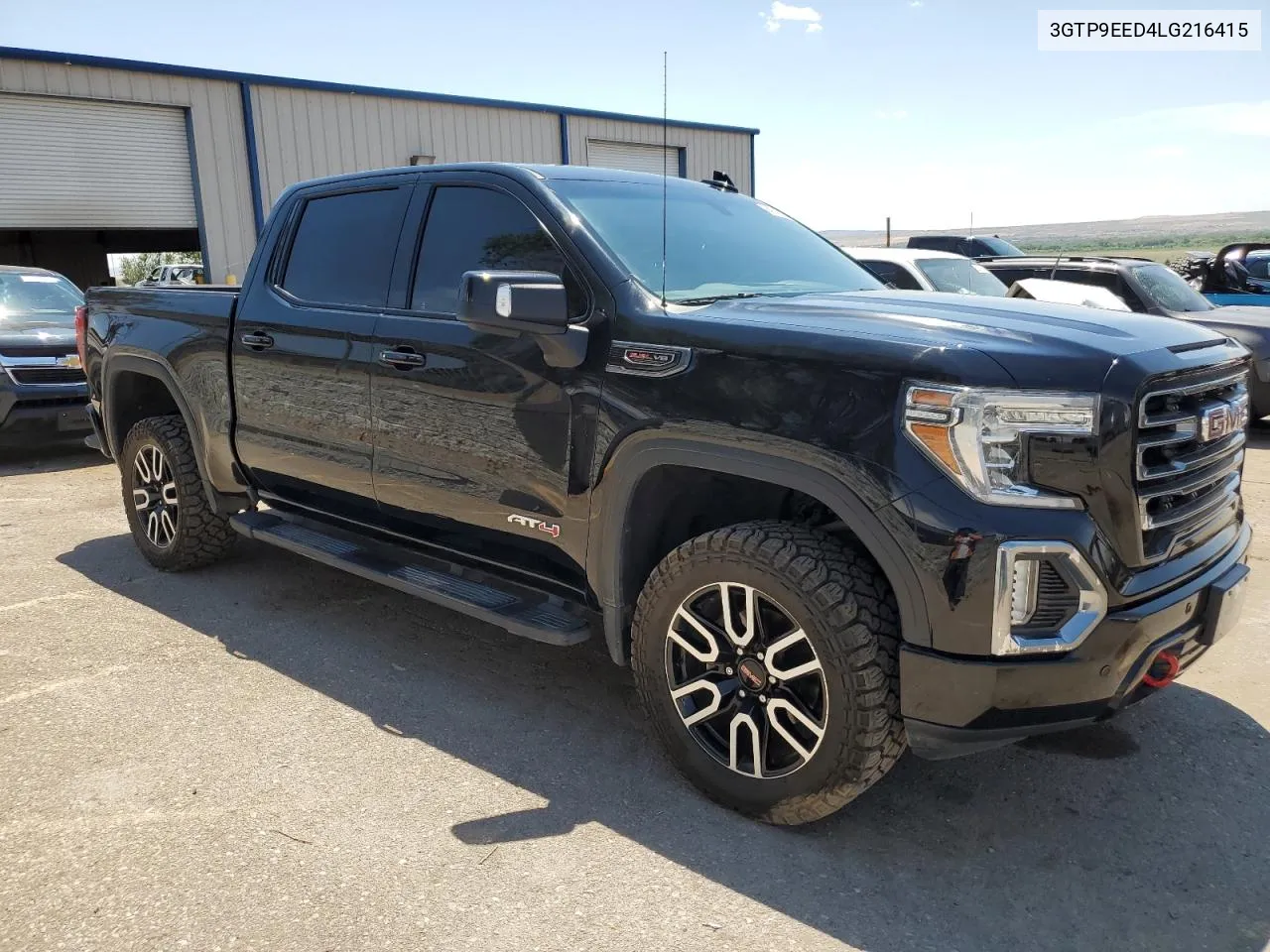 2020 GMC Sierra K1500 At4 VIN: 3GTP9EED4LG216415 Lot: 62740134